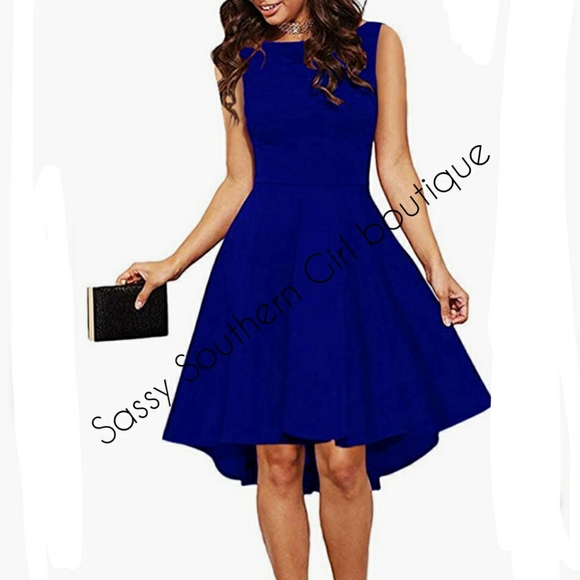 ⭐🆕Royal blue sleeveless dress - Picture 2 of 7